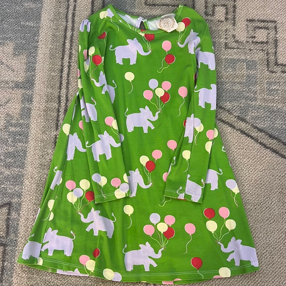 The Beaufort bonnet size 7, Pima cotton dress.